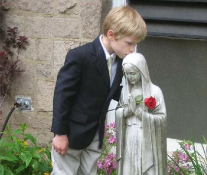 De protestantse jongen die verliefd werd op de Maagd Maria