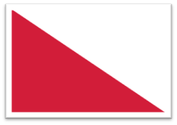 Vlag van Utrecht - Sint Maarten