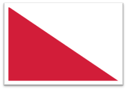 Vlag van Utrecht - Sint Maarten Vlag van Utrecht - Sint Maarten