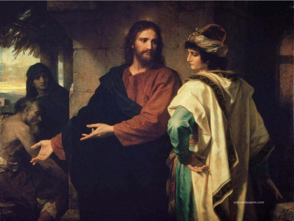De roeping van de rijke jongeman - Katholieke Vesting