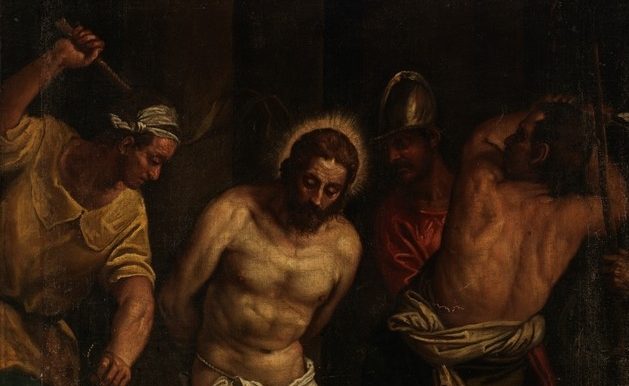 De soldaat die Jezus bespot
