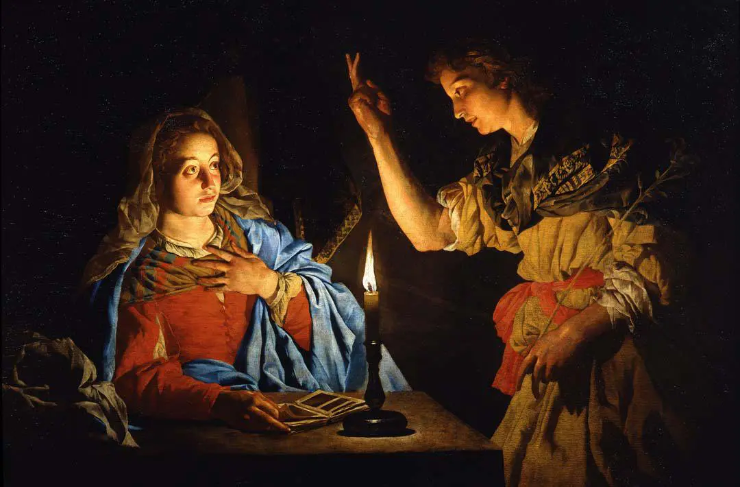 Maria en de wijziging van de plannen.