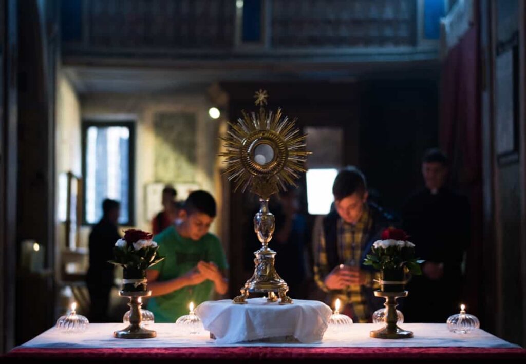 Eucharistische aanbidding