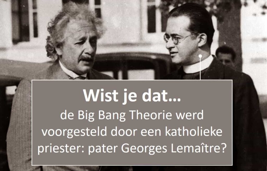 big bang theorie katholieke_kerk