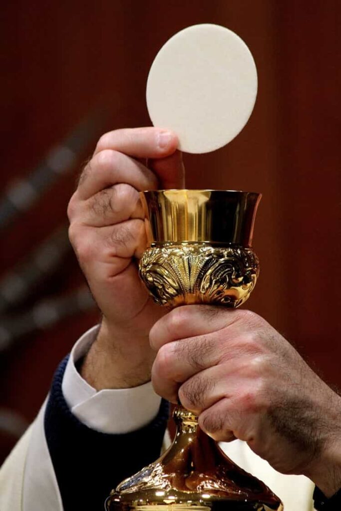 De Eucharistie is werkelijk het Lichaam van Jezus