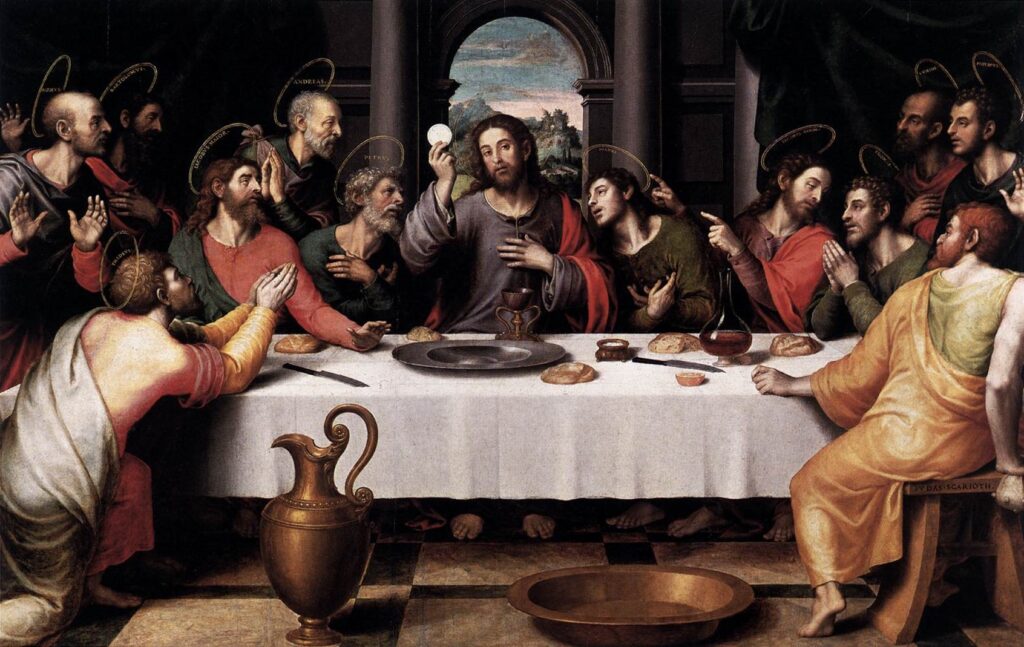 2. Instelling van de Eucharistie - Katholieke Vesting