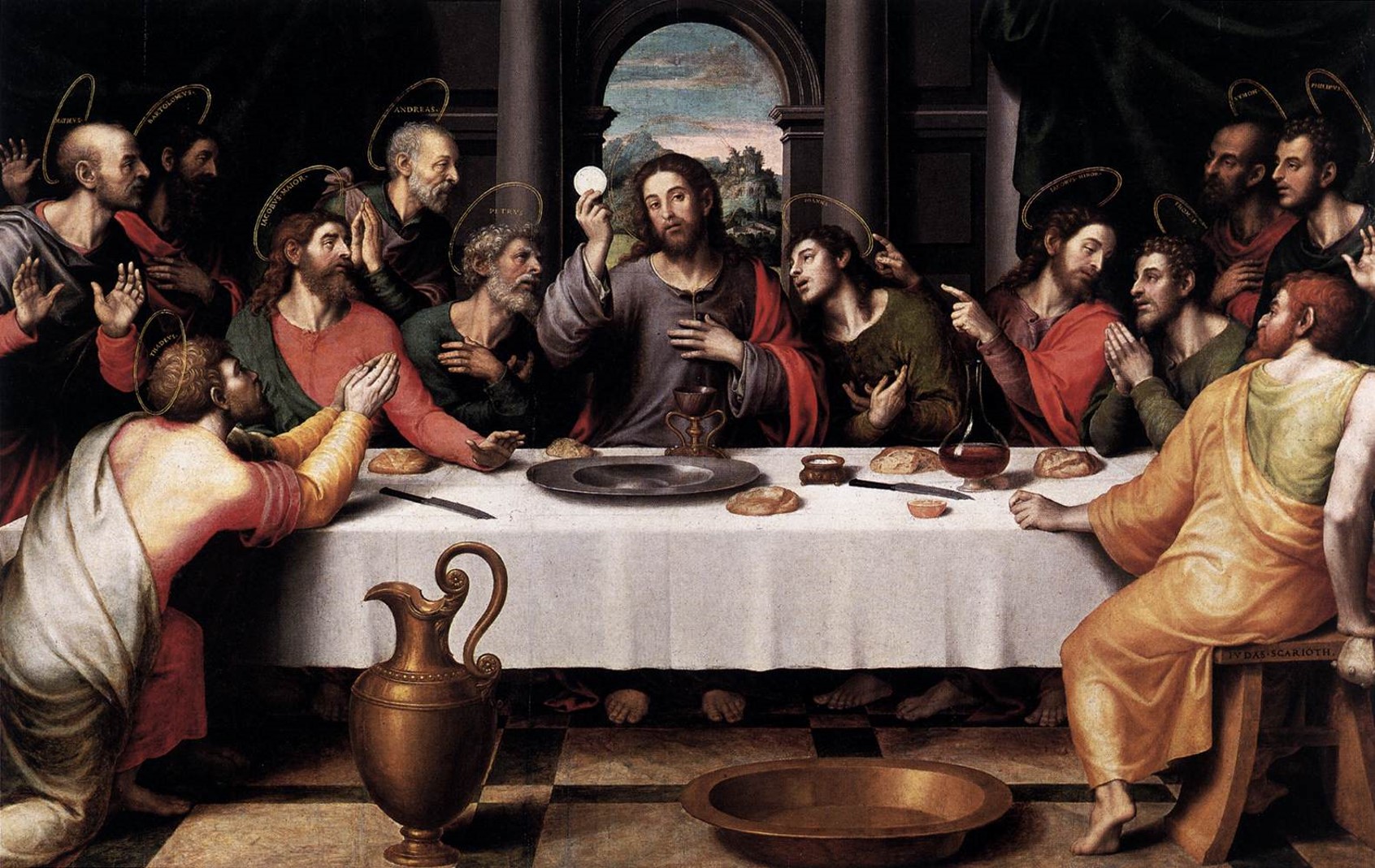 Instelling van de Eucharistie - Katholieke Vesting