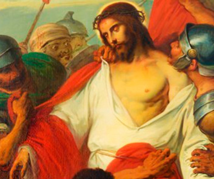 Brief van de de soldaat die Jezus bespotte